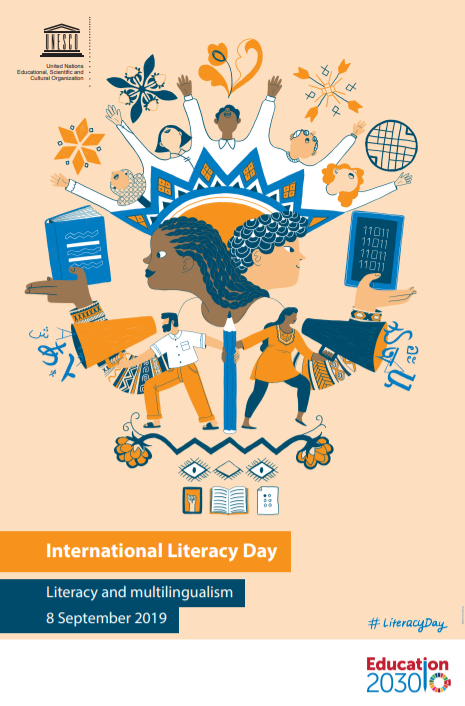 International Literacy Day UNESCO poster